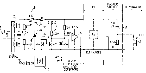 A single figure which represents the drawing illustrating the invention.